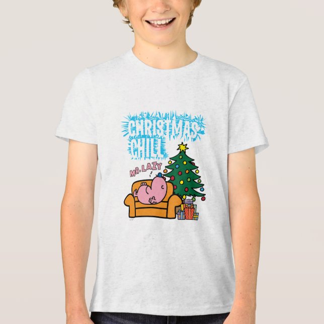 T-shirts O Natal do Sr. Lazy (Frente)