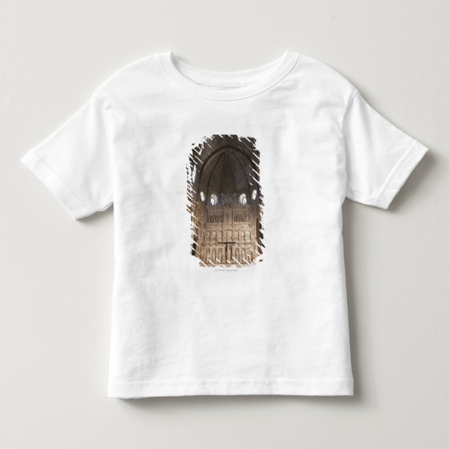 T-shirts O Nave do monastério de Santa Maria De Poblet (Frente)