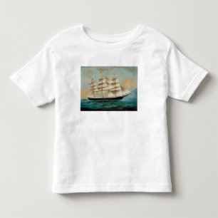 T-shirts O navio Fleetwing, baía de Hong Kong
