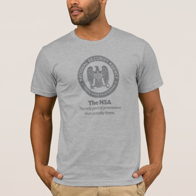 T-SHIRTS O NSA (Frente)
