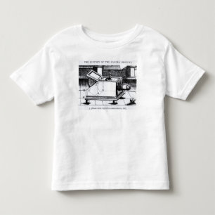 T-shirts O obscura reflexo da câmera de caixa