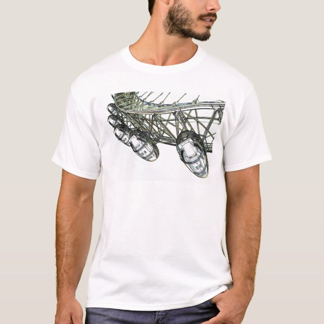 T-shirts O olho de Londres (Frente)