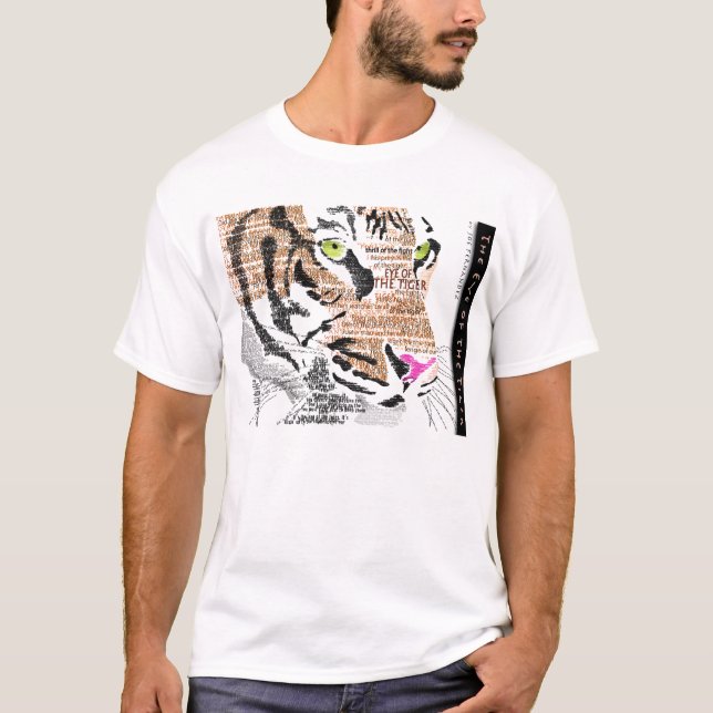 T-shirts O olho do tigre (Frente)