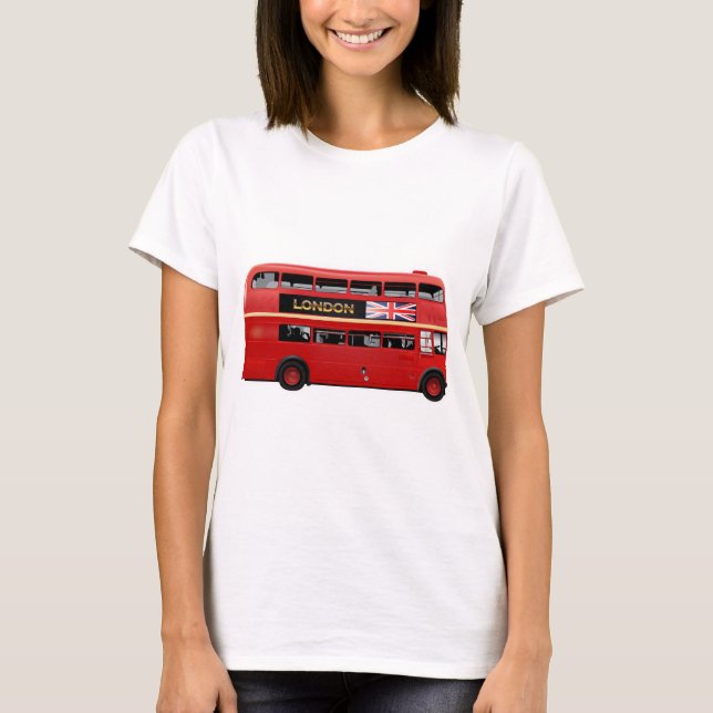 T-shirts O ônibus do vermelho de Londres (Frente)