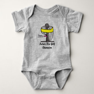 T-shirts O onsie futuro do bebê do campeão do golfe do