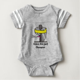T-shirts O onsie futuro do bebê do campeão do golfe do