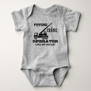 T-shirts O operador de guindaste futuro gosta de meu tio