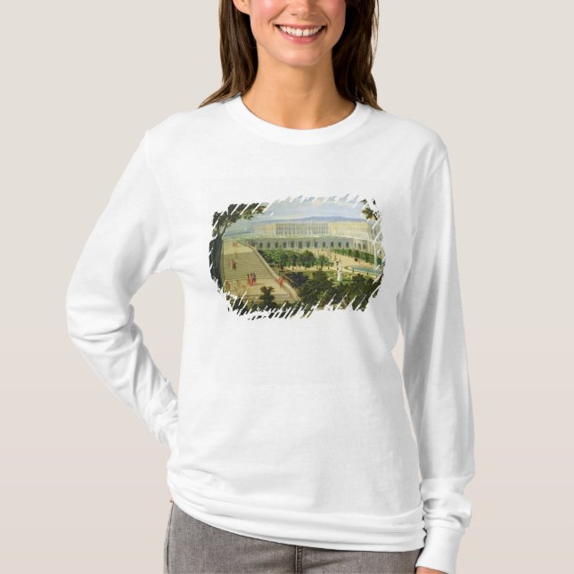 T-shirts O Orangerie no castelo de Versalhes (Frente)