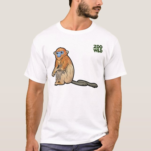 T-shirts O ouro Desprezo-Cheirou o macaco (Frente)