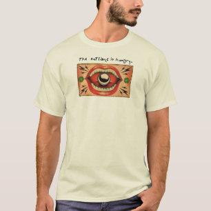 T-shirts O outlane está com fome