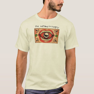T-shirts O outlane está com fome