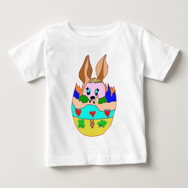 T-shirts O OVO de PÁSCOAS COM LAPIN1.png (Frente)