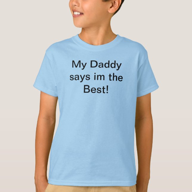 T-shirts o pai diz (Frente)
