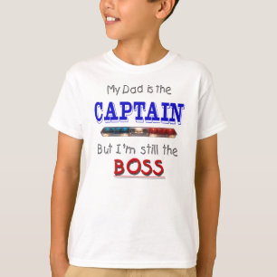 T-shirts O pai é capitão