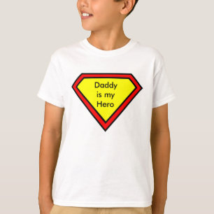 T-shirts O pai é meu herói
