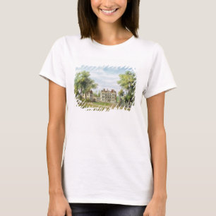 T-shirts O palácio para o sul dianteiro, velho, Kew