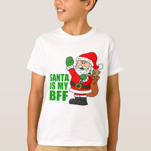 T-shirts O papai noel é meus BFF