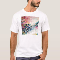 O PARAÍSO SONHA a pintura abstrata colorida