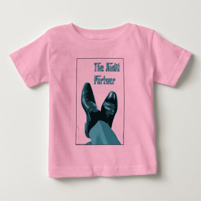 T-shirts "O parceiro de auditoria" (Frente)