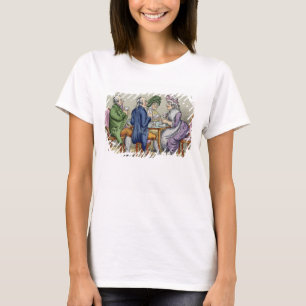 T-shirts O Partido Whist (lito colorido)
