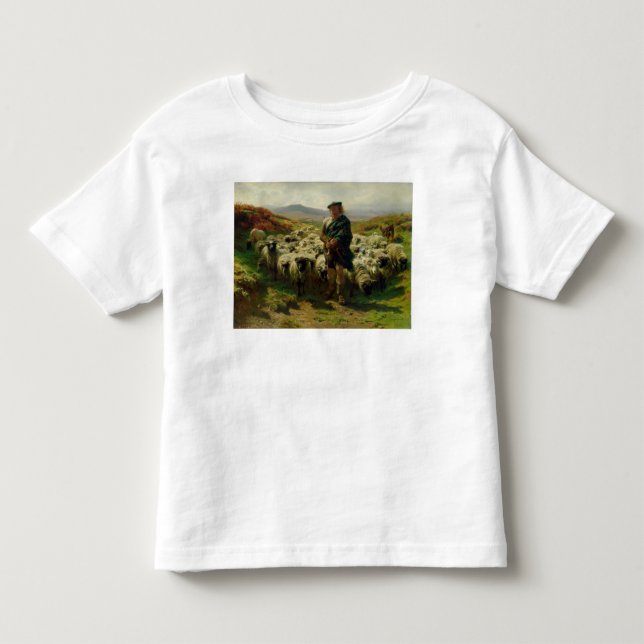 T-shirts O pastor das montanhas, 1859 (Frente)