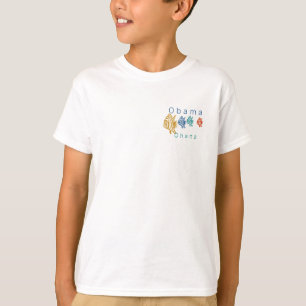 T-shirts O peixe de Obama Ohana ("família havaiana ") caç