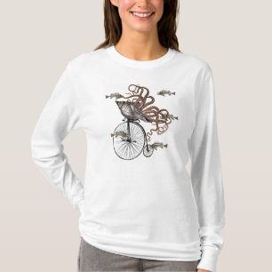 T-shirts O peixe precisa uma bicicleta