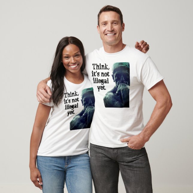 T-shirts O Pensador (Unissex)