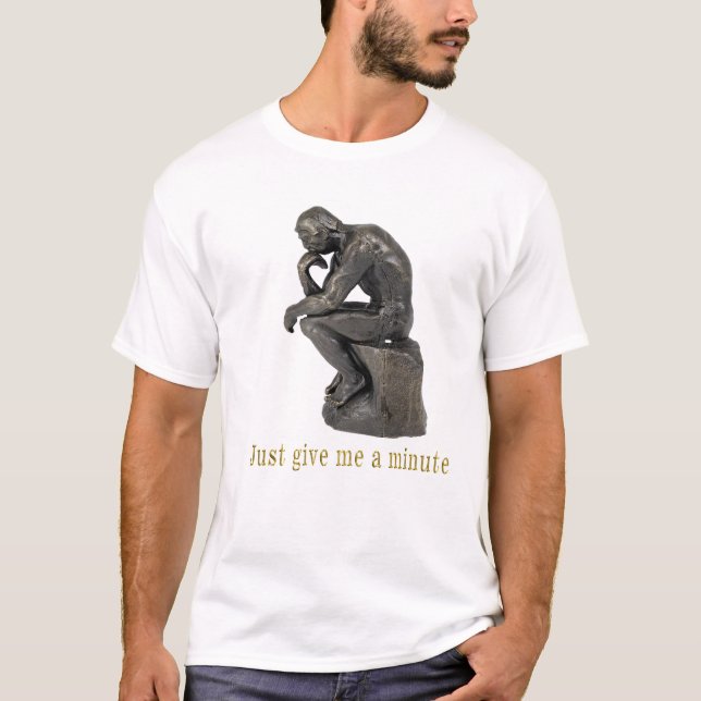 T-shirts o pensador (Frente)