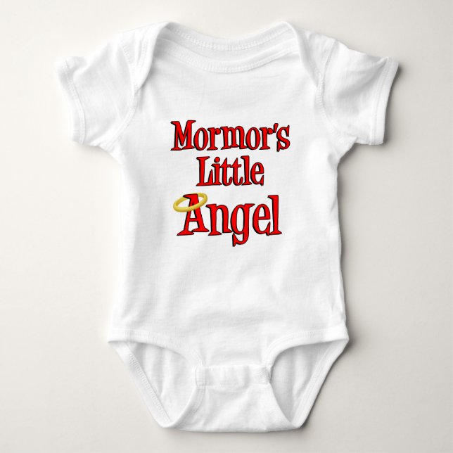 T-shirts O pequeno anjo de Mormor (Frente)