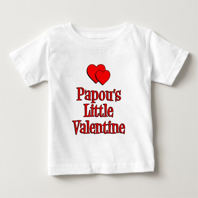 T-shirts O Pequeno Namorados de Papou (Frente)
