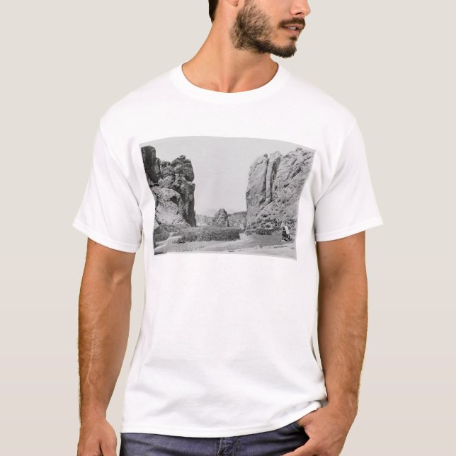 T-shirts O pico da entrada e do Pike (Frente)