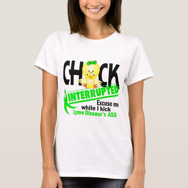 T-shirts O pintinho interrompeu a doença de 2 Lyme (Frente)