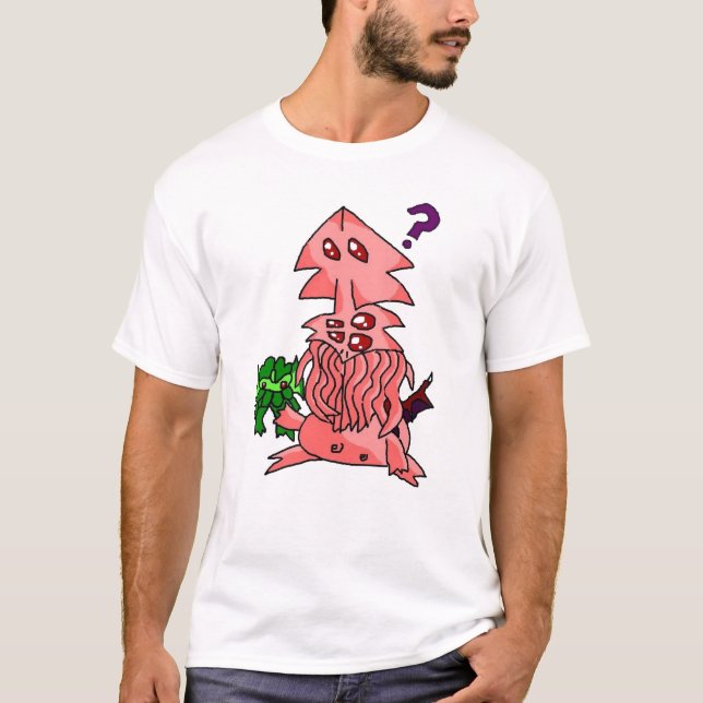 T-shirts O Plushie de Cthulhu (Frente)