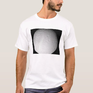 T-shirts O pólo sul da lua Tethys de Saturn