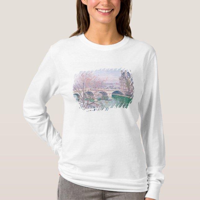 T-shirts O Pont-Real e o Pavillon de Flore (Frente)