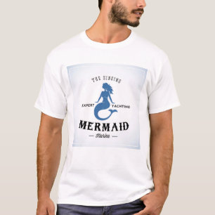 T-shirts O poster da sereia do canto