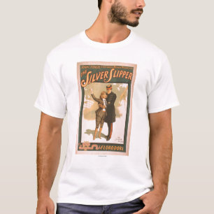 T-shirts O poster de prata #1 do teatro musical do