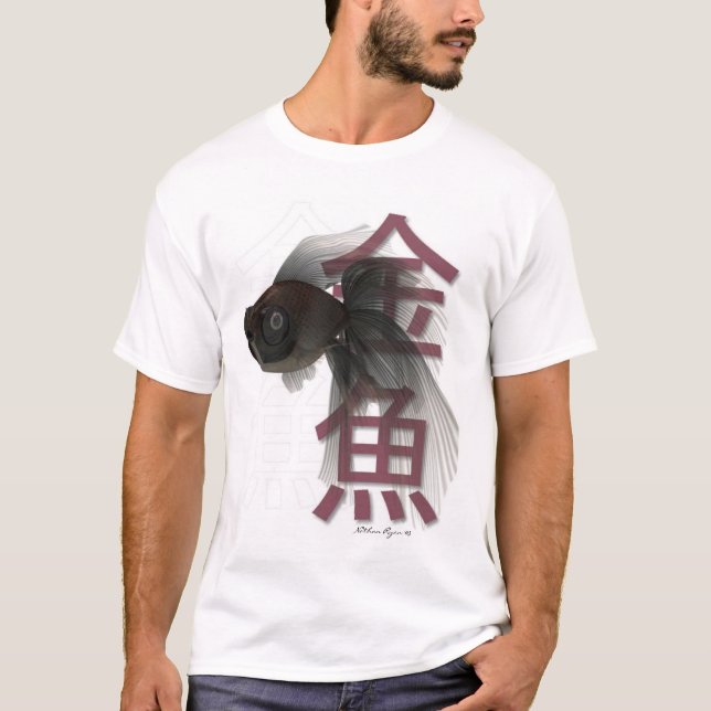 T-shirts O preto amarra (Frente)