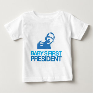 T-shirts O primeiro presidente do bebê