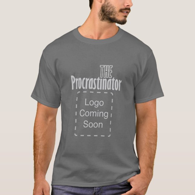 T-shirts O procrastinador (Frente)