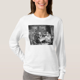 T-shirts O progresso de uma prostituta, placa II,