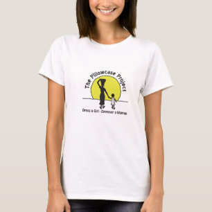 T-shirts O projeto da fronha de almofada