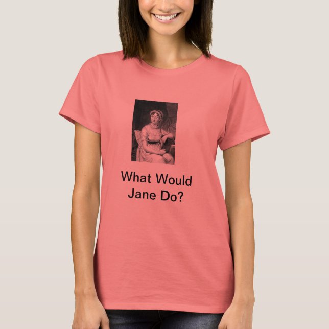 T-shirts O Que A Jane Faria? (Frente)