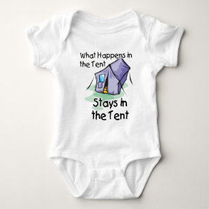 T-shirts O que acontece na tenda