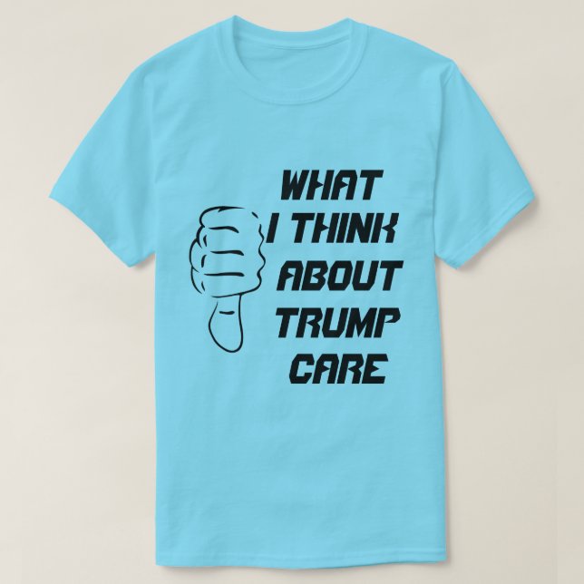 T-shirts O que eu penso sobre o susto (Frente do Design)