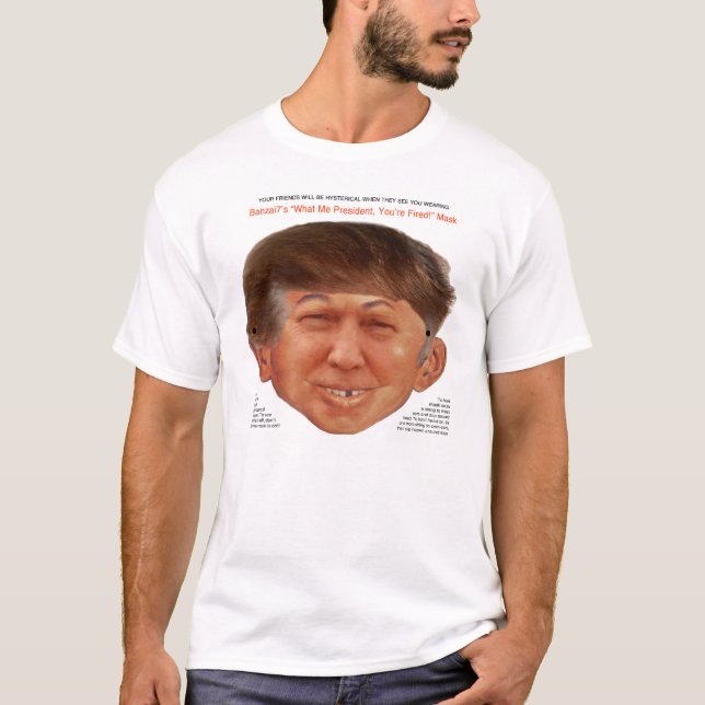 T-shirts O que eu presidente, você é ateado fogo!! (Frente)