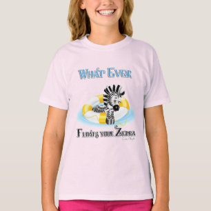 T-shirts O que flutuar no seu zebra 3