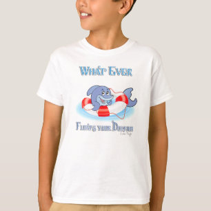 T-shirts O que flutuar seu golfinho