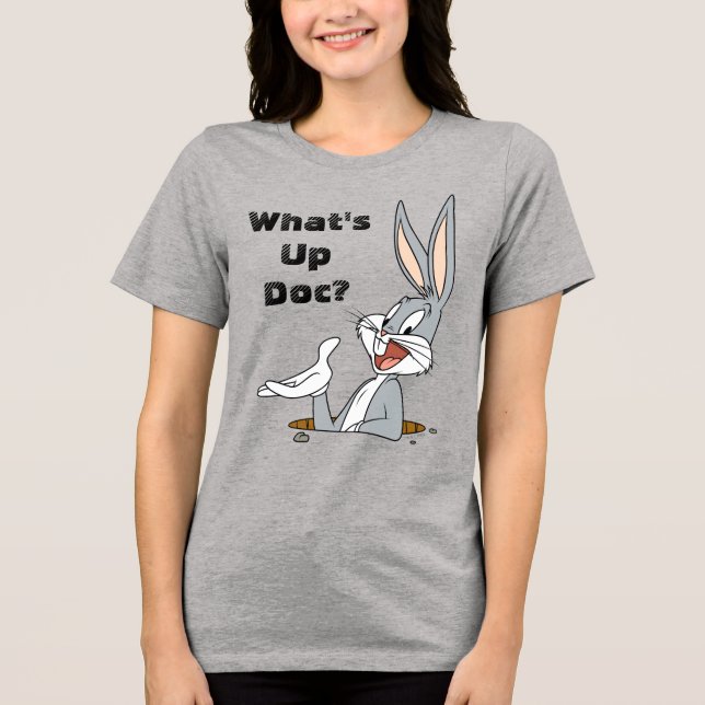 T-shirts O QUE HÁ DE DOC?™ INSETOS BUNNY™ Rabbit Hole (Frente)